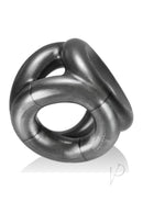 Oxballs Tri-Sport 3 Ring Cock Sling Silver designed with FLEXtpr for comfort and support in intimate wear.