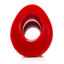 Oxballs Pig Hole 5 XXL Hollow Butt Plug Red, ergonomic design for enhanced pleasure during play.