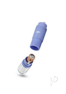 Rose Revitalize Massage Kit with Attachments Periwinkle showing a compact vibrating massager in periwinkle color.