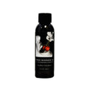 Earthly Body Edible Massage Oil Cherry 2 Oz bottle showcasing its sensual cherry flavor and spa-quality ingredients.