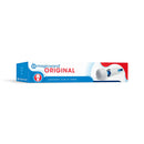 Hitachi Magic Wand Original packaging showcasing legendary plug-in power and iconic design for effective relaxation.