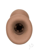 Ultimate Extender Penis Sleeve 6.25 Inch Chocolate is a soft and stretchy TPR sleeve for enhanced intimate experiences.