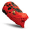 Creature Cocks Dragon Tamer Silicone Stroker Red featuring a fierce dragon head design with detailed texture.