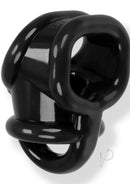 Oxballs Ball Sling with Ball Splitter Strap Black, designed for comfort and secure fit with quality materials.