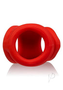 Oxballs Oxsling Silicone Blend Power Sling Red designed for comfort and grip with smooth silicone and TPR blend.
