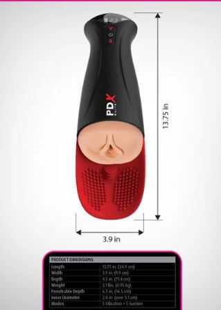 PDX ELITE FUCK-O-MATIC PRO XL LIGHT-3