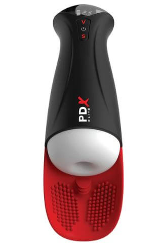 PDX ELITE FUCK-O-MATIC PRO XL WHITE/RED-4