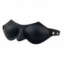 Temptasia Ardor Silicone Blindfold Black, a luxurious and stylish blindfold made of body-safe silicone, designed for sensory play.