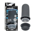 Milk Master Grip-N-Stroke Pussy Rechargeable Masturbator with textured case and suction control features.