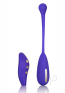 Impulse Intimate E-Stimulator Remote Kegel Balls Purple with remote control for pelvic floor training.
