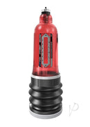 Bathmate Hydromax7 Wide Boy Penis Pump Red with water-based hydropump design for larger users.