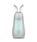 WINX Hippity Hoppity Squishy Silicone Vibrator in playful rabbit shape with pastel swirl coloring.