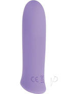 Evolved Purple Haze Rechargeable Silicone Bullet Purple compact vibrator in lilac for focused pleasure.
