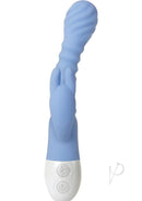 Evolved Bendy Bunny Silicone Dual Motor Rabbit Vibrator Blue for targeted stimulation and pleasure.