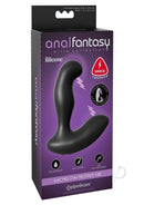 Anal Fantasy Elite Electro Stim Prostate Vibrator Black packaging featuring sleek design and shock therapy highlights.
