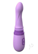 Fantasy For Her Thrusting and Warming Vibrator Purple with advanced features and soft silicone design.