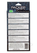 Packer Gear Boxer Brief Harness 2XL/3XL Black packaging with product details and instructions.