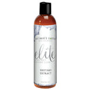 Intimate Earth Elite Shiitake Silicone Lubricant 2 Oz bottle showcasing ultra-soft silicone glide with shiitake extract.