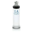 LA Pump FTM Trans Masc Cylinder 1.25 x 5 inch displayed in transparent design with visible measurements.