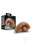 Performance 5 Inch Realistic Packer Caramel in packaging showcasing realistic design and texture for all-day wear.