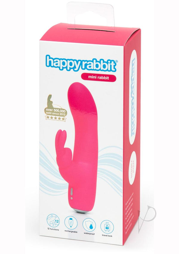 Happy Rabbit Mini Vibrator Pink-0