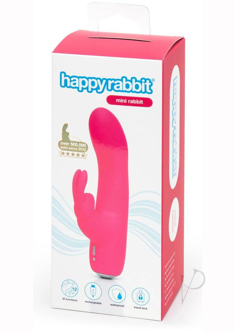 Happy Rabbit Mini Vibrator Pink-0