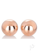 Climax Weighted Balls Kegel Exerciser Rose Gold designed for pelvic floor training and discreet pleasure.