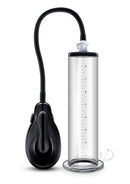 Performance VX9 Auto Penis Pump 9 Inch Clear showing the automatic power pump and clear cylinder.