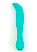 Nu Sensuelle Baelii XLR8 G-Spot Vibrator Electric Blue on a white background.