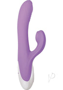 Super Sucker G-Spot Vibrator Clitoral Suction Purple, designed for dual pleasure and targeted stimulation.