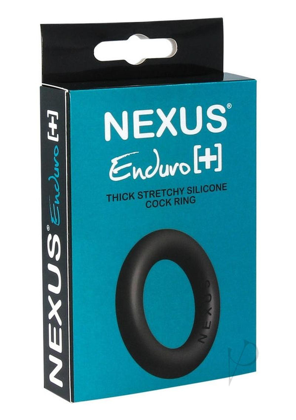 Enduro Plus Thick Silicone Cock Ring Blk-0