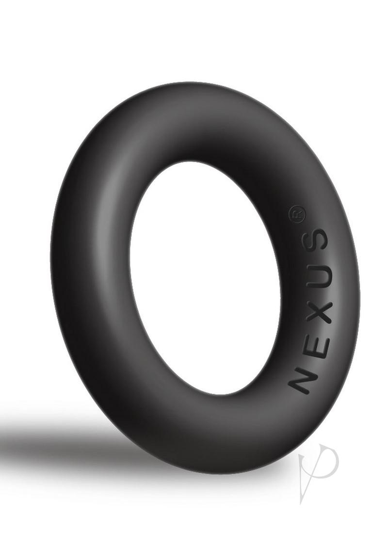 Enduro Plus Thick Silicone Cock Ring Blk-1