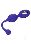 Impulse Intimate E-stimulator Dual Kegel Balls Purple for pelvic floor training and stimulation.