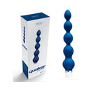Vedo Quaker Anal Vibe Midnight Madness Men's beaded silicone vibrator with progressive design for anal exploration.
