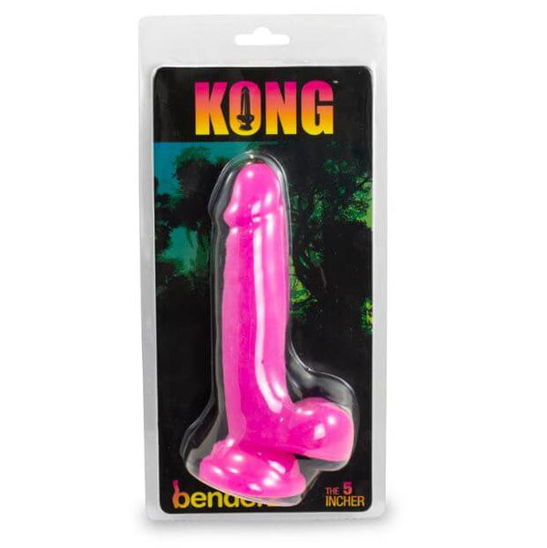 KONG BENDERZ DUAL DENSITY DONG 5IN PINK-0