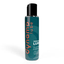 Screaming O Dynamo Lube Silicone Formula 4.4 Oz bottle showcasing silky-smooth, long-lasting lubricant.