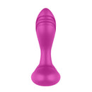 Viben Epiphany Clitoral Rollerball Panty Vibe Berry in vibrant pink color, designed for dual stimulation.