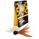 Kama Sutra Honey Dust Coconut Pineapple Body Powder 1 Oz with feather applicator and silky powder.