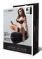 Whip Smart Inflatable Bangin Bolster with Vibrating Dildo on a woman in lingerie, showcasing its versatile and travel-friendly design