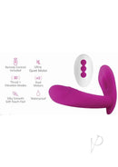 Bliss Power Punch Silicone Dual Vibrator with Remote Pink features remote control, dual motors, and a waterproof design.