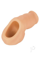 Packer Gear Ultra-Soft Silicone STP Hollow Packer Vanilla showing a realistic design and hollow opening.