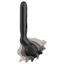 PDX Elite Vibrating Roto-Sucker Masturbator showcasing its flexible silicone head and control buttons.