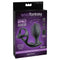 Anal Fantasy Elite Ass Gasm Gyro Milk Pro Black, dynamic anal toy with remote, multi-speed, for prostate stimulation