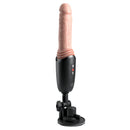 King Cock Plus 5.5 Inch Thrusting Cock Pro Light realistic vibrator with thrusting feature and suction base.