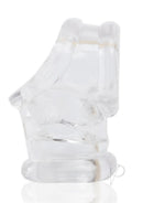 Oxballs Powersling Cock and Ball Stretching Sling Clear for enhanced lifting and stretching experience.