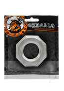 Oxballs HumpX Cock Ring Silver packaging featuring a snug, comfortable design for enhanced support.