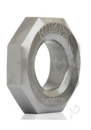 Oxballs HumpX Cock Ring Silver designed for comfort and enhanced support with soft, stretchy FLEXtpr material.