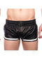 Prowler RED Leather Sport Shorts XSmall Black White featuring a sleek design and comfortable fit, perfect for parties.