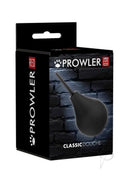 Prowler RED Bulb Anal Douche Large Black packaging with a black bulb and sleek design.