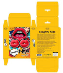 Cloud 9 Mini Lips Vibrating Nipple Clamps Pair Red packaging featuring soft licking design for intimate play.